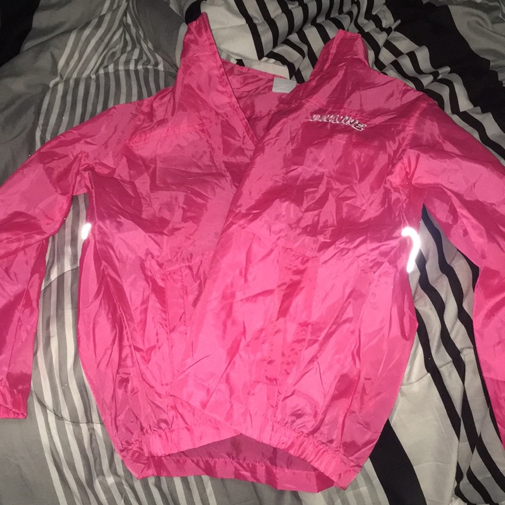 Maine pink windbreaker